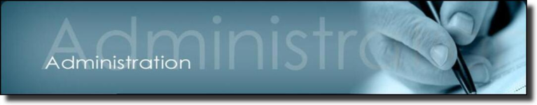 Admin Banner